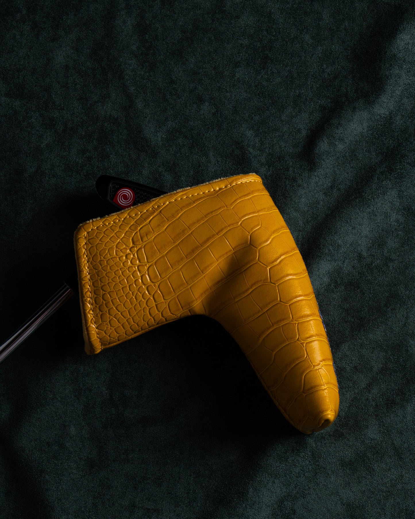 Chattanooga Mocs Croc-Embossed Leather Blade Putter Cover