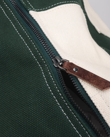Heads Up Canvas Patchwork Weekend Bag