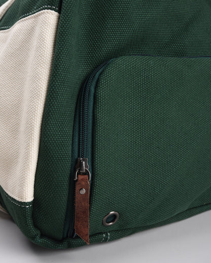 Heads Up Canvas Patchwork Weekend Bag